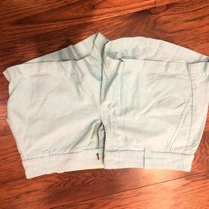 Light blue j crew shorts